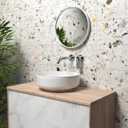 Смеситель для раковины PAINI Nove встраиваемый, хром (CR)