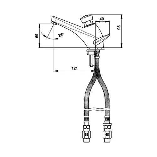 Смеситель порционный Presto 3000 68032