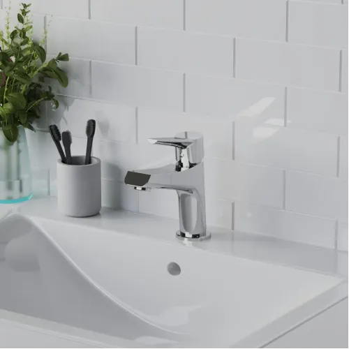 Смеситель для раковины PAINI Messina без донного клапана, хром (CR)