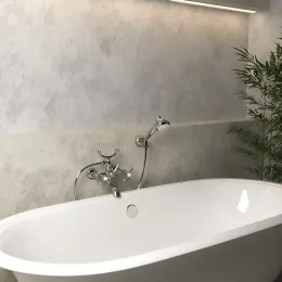 Смеситель для ванны PAINI Ornellaia с аксессуаром, хром (CR)