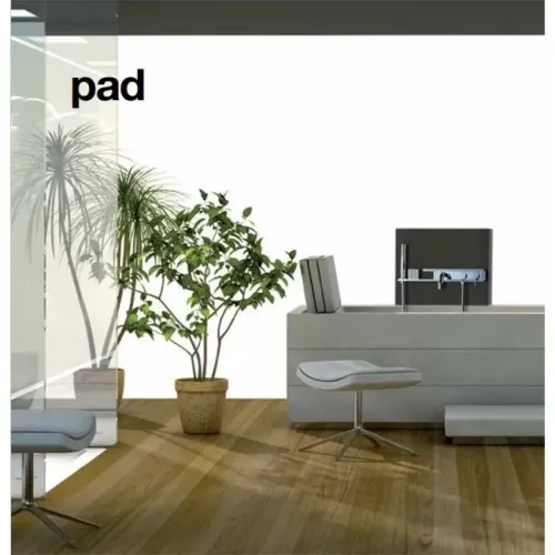 Смеситель для ванны PAINI Pad с аксессуаром, хром (CR)