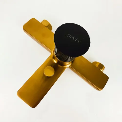 Смеситель для ванны PAINI Domus без аксессуаров, брашированное золото PVD (PJ)