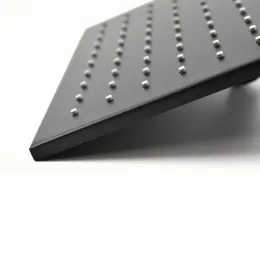 Верхний душ PAINI, металл, квадратный, 250 мм, черный (YO)