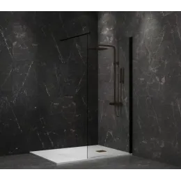 Душевая перегородка 90x195 стекло прозрачное