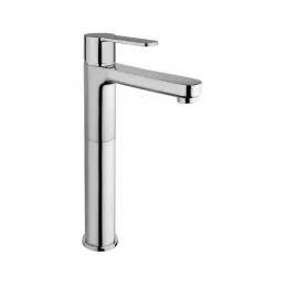 Смеситель для раковины PAINI Arena с донным клапаном высокий, хром (CR)