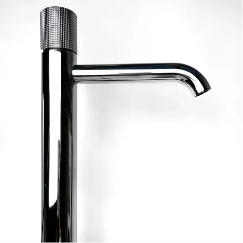 Смеситель для раковины PAINI Cox Grip без донного клапана, высокий, хром (CR)