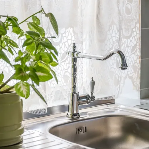 Смеситель для кухни PAINI Duomo, хром (CR)