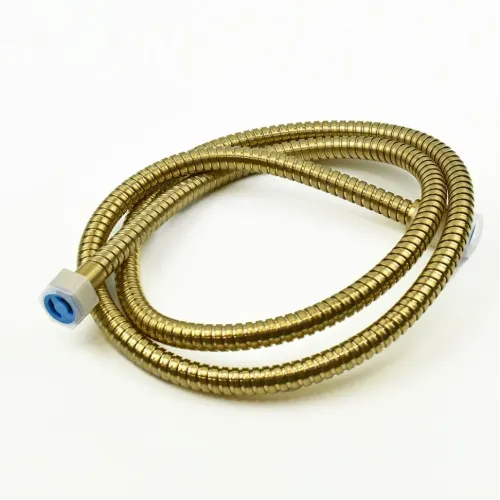 Шланг для душа PAINI металлический 150 см., золото брашированное PVD (PJ)