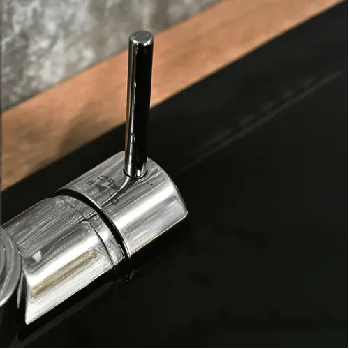 Смеситель для кухни PAINI Cox гибкий излив, хром (CR)