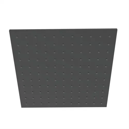 Верхний душ PAINI 300 мм, квадратный, черный брашированный PVD (PZ)