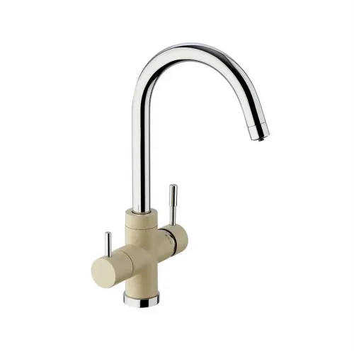 Смеситель для кухни на 3 воды, PAINI Cox, GRANITE SAHARA