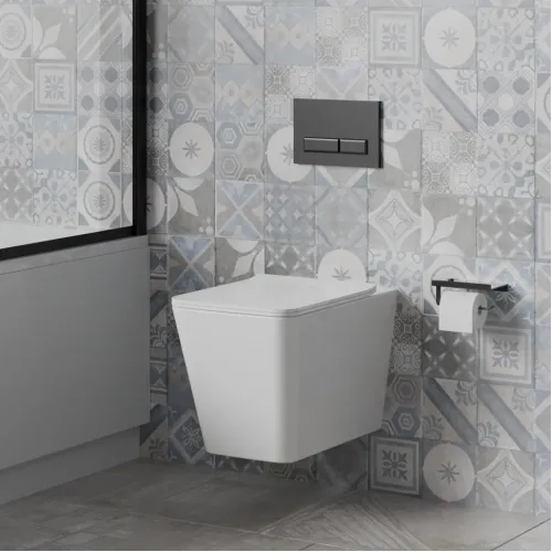 Унитаз подвесной URBATEC VIVA STYLE, безободковый, с сиденьем микролифт