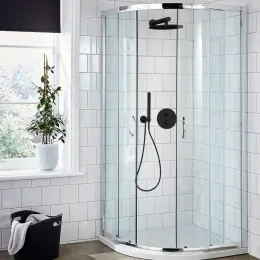 Комплект на 2 потребителя Viva Style PAINI, для душа, черный