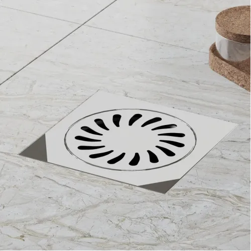 Душевой трап с решеткой PAINI 150х150 мм