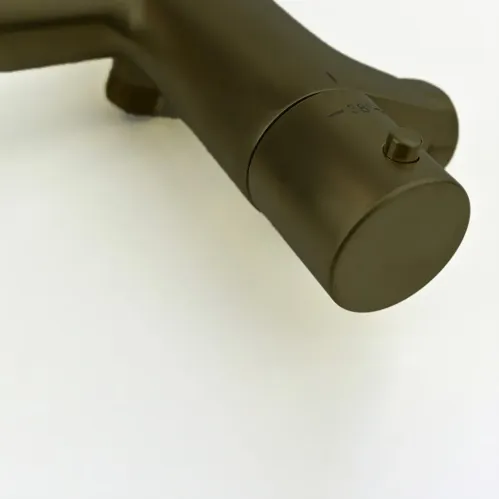 Смеситель для ванны PAINI Cox с термостатом, черный брашированный PVD (PZ)