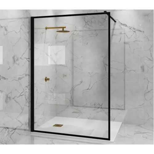 Душевая перегородка 100x195 рисунок рамка