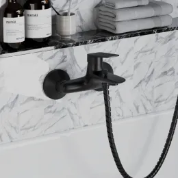 Смеситель для ванны PAINI Laguna, черный (YO)