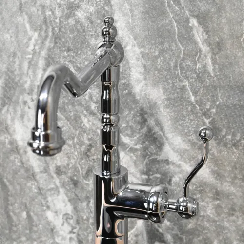 Смеситель для кухни PAINI Duomo высокий, хром (CR)