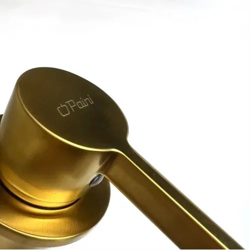 Смеситель для раковины PAINI Brera встраиваемый, брашированное золото PVD (PJ)