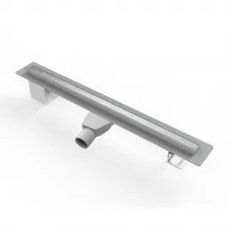 Душевой лоток PAINI Slim Line 800 мм D50, сатин хром