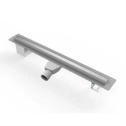 Душевой лоток PAINI Slim Line 800 мм D50, сатин хром