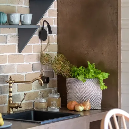 Смеситель для кухни PAINI Duomo, старая бронза (F3)