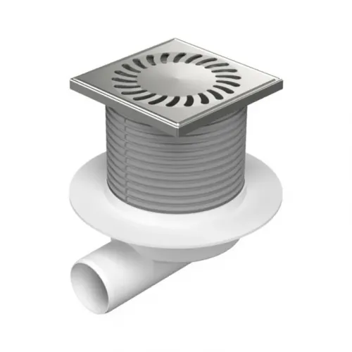 Душевой трап с решеткой PAINI 125х125 мм, Нептун