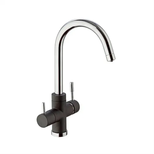 Смеситель для кухни на 3 воды, PAINI Cox, METALLIC BLACK