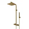 Душевая система PAINI Dax-R с термостатом, брашированное золото PVD (PJ)