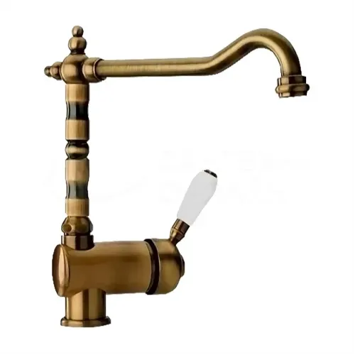Смеситель для кухни PAINI Cucina, старая бронза