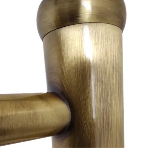 Смеситель для раковины PAINI Duomo без донного клапана, высокий, старая бронза (F3)