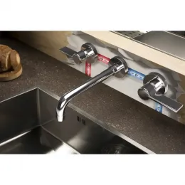 Смеситель для раковины PAINI ARENA встраиваемый, хром (CR)