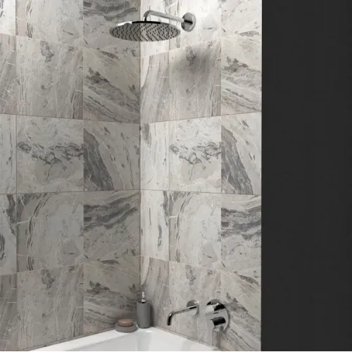 Верхний душ PAINI 250 мм, круглый, пластик, хром (CR)