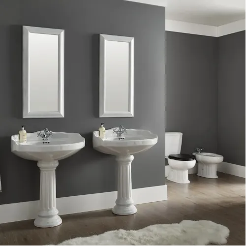 Раковина подвесная с пьедесталом Sanitana GRECIA 65