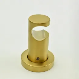 Держатель для лейки PAINI фиксированный, круглый, брашированное золото PVD