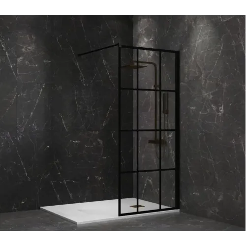 Душевая перегородка 90x195 рисунок решетка