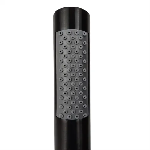 Смеситель напольный PAINI Cox для ванны поворотный излив, черный брашированный PVD (PZ)