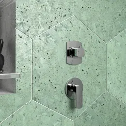 Смеситель для душа PAINI Ovo встраиваемый, хром (CR)