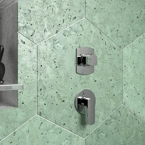 Смеситель для душа PAINI Ovo встраиваемый, хром (CR)