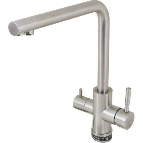 Смеситель для кухни PAINI Norda с подводом для фильтра, никель PVD