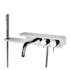 Смеситель для ванны PAINI Pad с аксессуаром, хром (CR)