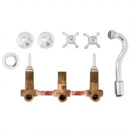 Смеситель для раковины PAINI ORNELLAIA встраиваемый , хром (CR)