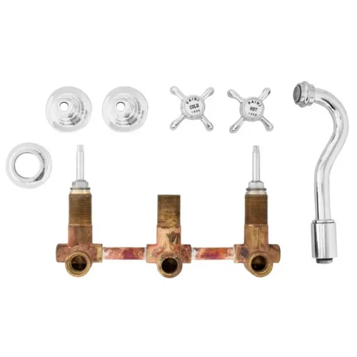 Смеситель для раковины PAINI ORNELLAIA встраиваемый , хром (CR)