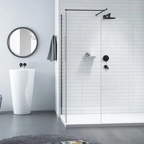 Верхний душ PAINI, круглый, латунь, 25 см, черный (YO)