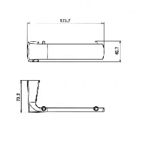 Держатель для туалетной бумаги PAINI Lady, хром (CR)