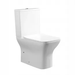 Унитаз-компакт URBATEC GRAZIA BTW, безободковый, с сиденьем микролифт, выпуск универсальный