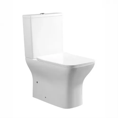 Унитаз-компакт URBATEC GRAZIA BTW, безободковый, с сиденьем микролифт, выпуск универсальный