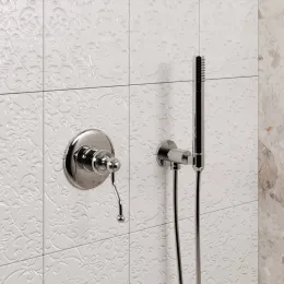 Смеситель для душа PAINI Duomo встраиваемый, хром (CR)