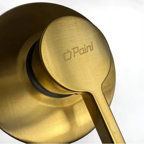 Смеситель для душа PAINI Brera встраиваемый, брашированное золото PVD (PJ)