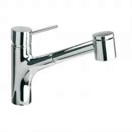 Смеситель для кухни PAINI Cox выдвижной излив, хром (CR)